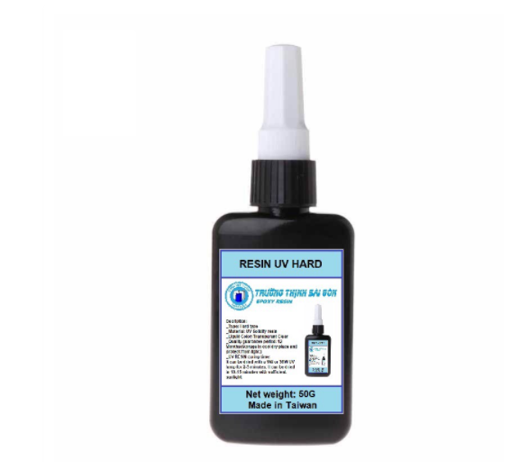 Keo Resin UV Trong Suốt 50ML (Cứng) - Trường Thịnh Sài Gòn
