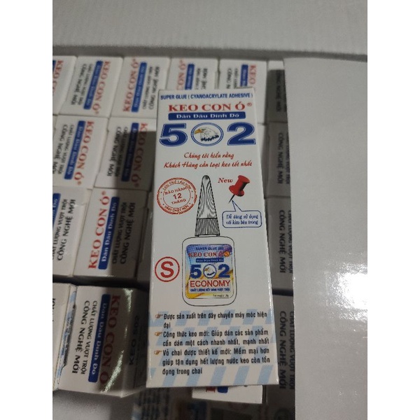 Keo Dán Sắt Cao Cấp Con Ó - Keo 502 Cao Cấp Asian