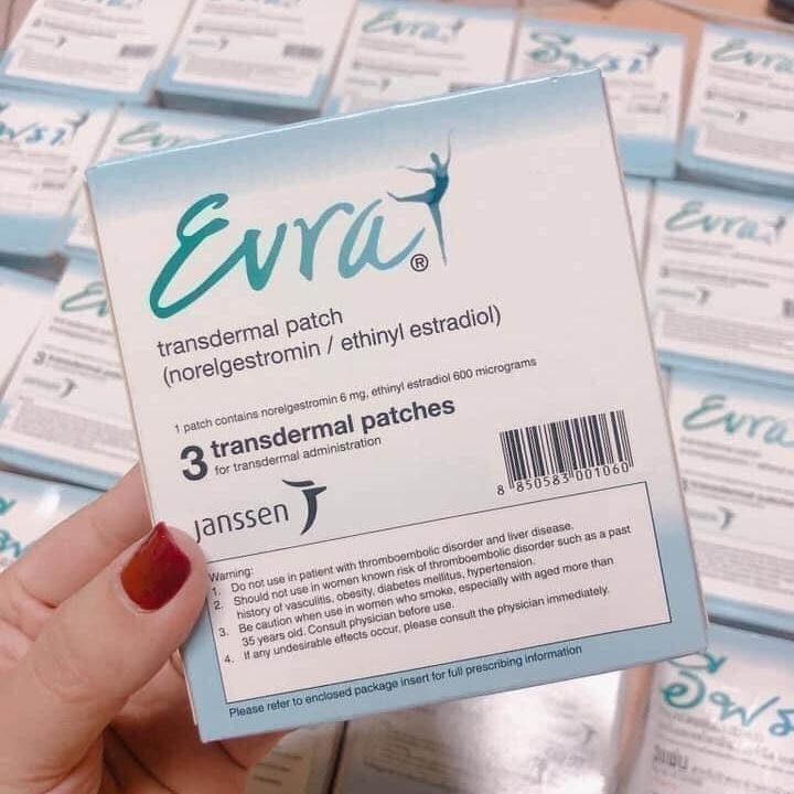 SẴN - Miếng Dán Tránh Thai Evra Thái Lan