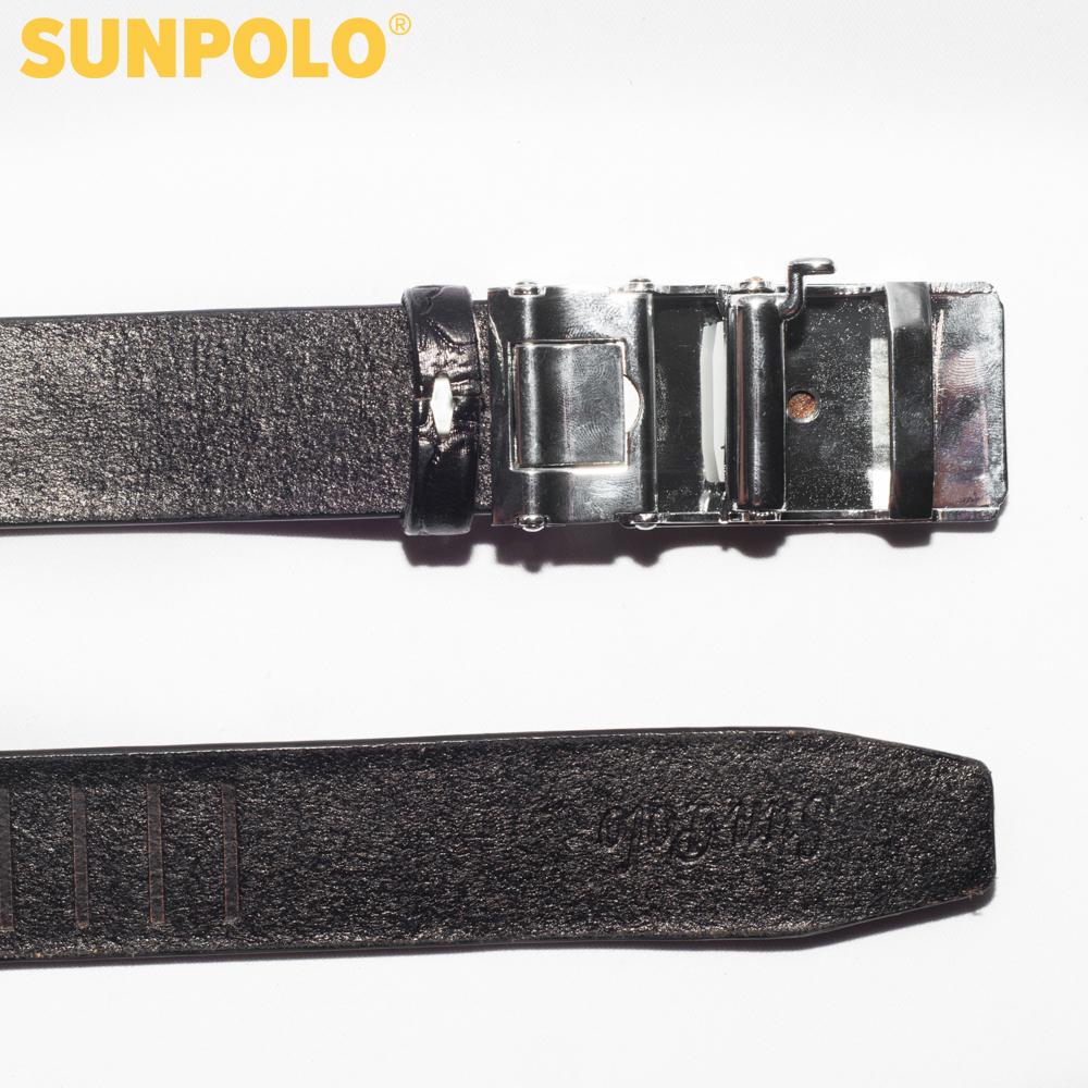 Men genuine leather belt BSAL01 (black, brown)