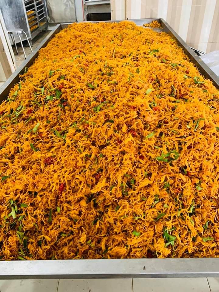 500gr khô gà lá chanh loại 1