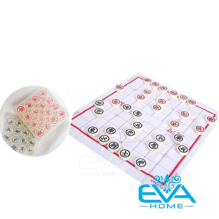 [HCM]Hộp đồ chơi bộ cờ Tướng Nhựa Ngà