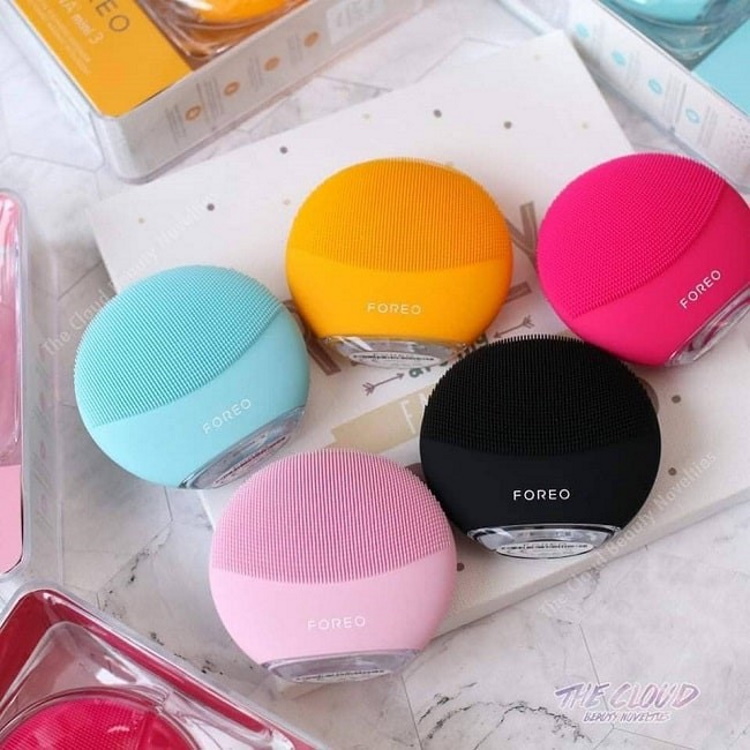 [HCM]Máy Rửa Mặt Tạo Bọt Massage Mini Tiện Dụng