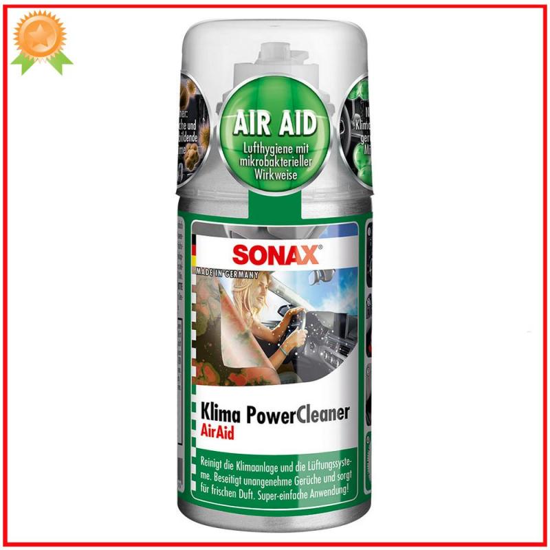 Khử mùi điều hòa trong xe Sonax Car A/C Cleaner (hương chanh)