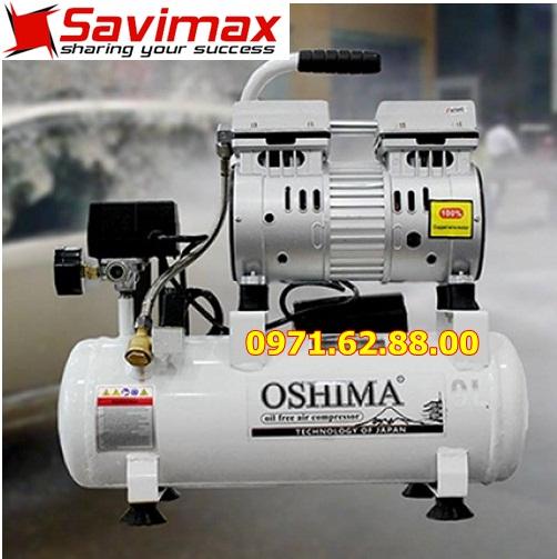 Máy nén khí không dầu giảm âm 9L thương hiệu Oshima