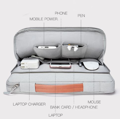 Túi xách chống sốc Kalidi cho Macbook - Surface 13" - T65