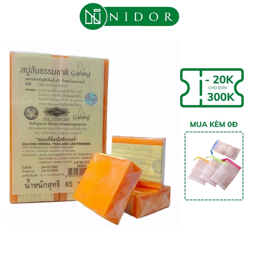 Xà phòng Nghệ Thái Lan