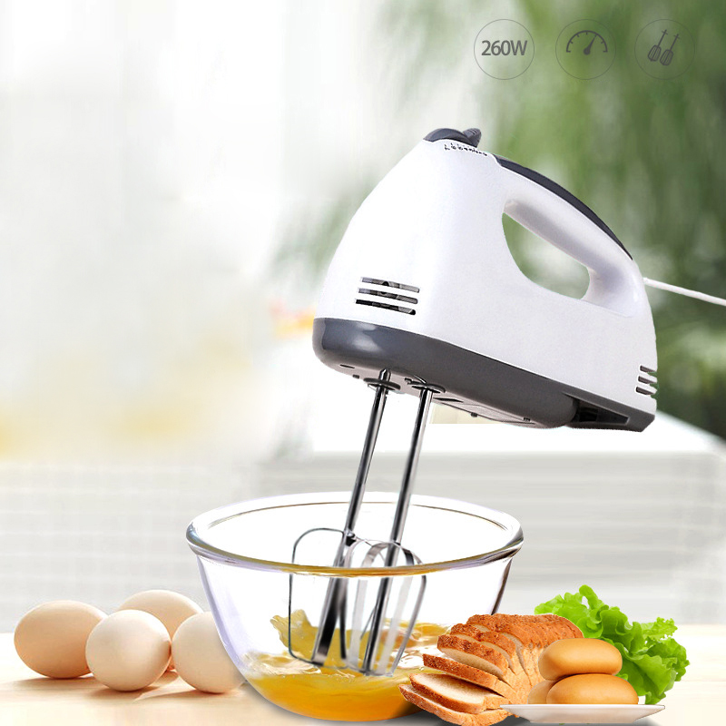 Máy đánh trứng cầm tay 260w 7 tốc độ - hàng ch scarlett - bảo hành 3 tháng