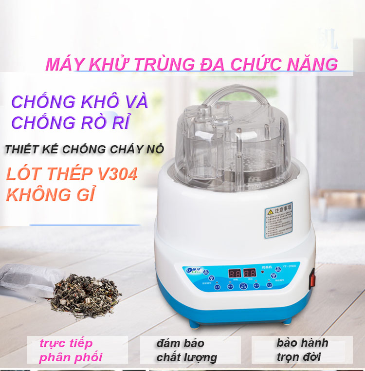 Nồi xông hơi 8 Lít YF2000 thế hệ mới
