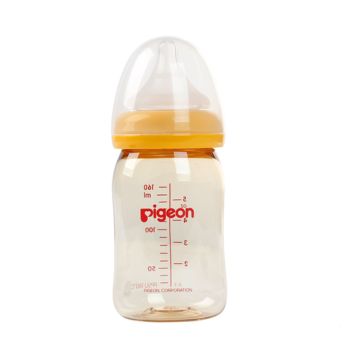 Bình pigeon plus nhựa ppsu 160ml/240ml