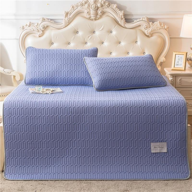 Chiếu điều hoà cao su non thái lan cao cấp - tặng kèm 2 vỏ gối