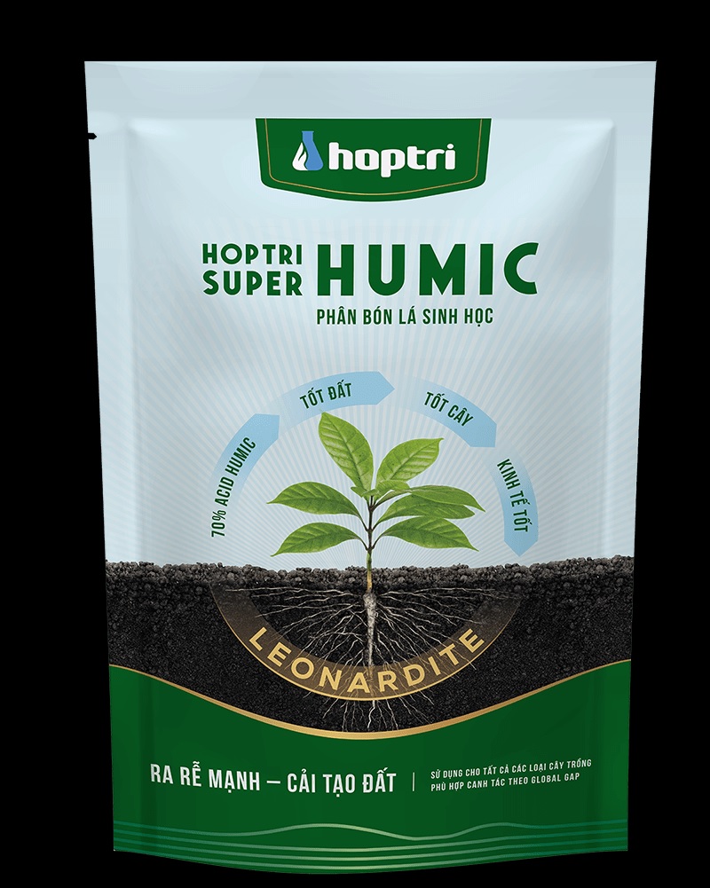 Phân bón lá sinh học super humic gói 250 gr
