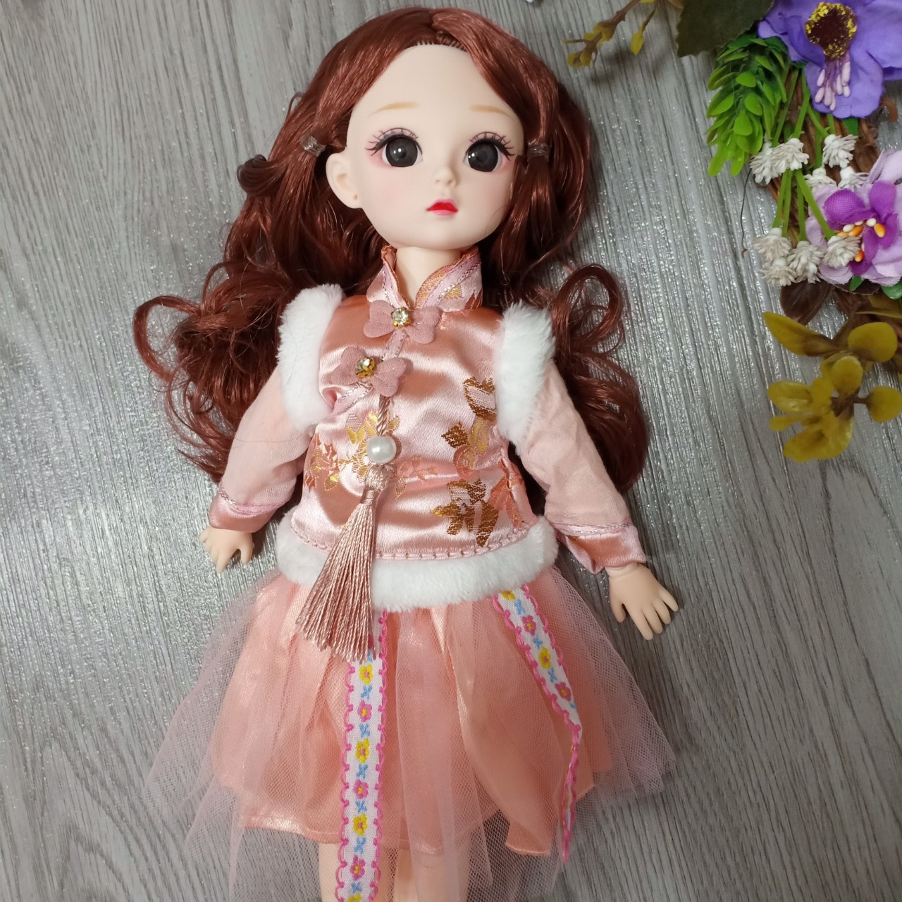 Các Mẫu Váy Cổ Trang Đẹp Cho Búp Bê 30cm Body mập mạp