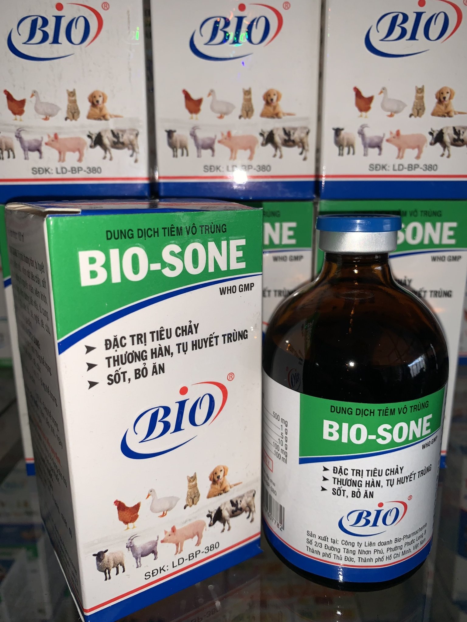 BIO-SONE 20ML/LỌ (T.R.Ị SỐT-BỎ ĂN-TIÊU CHẢY)