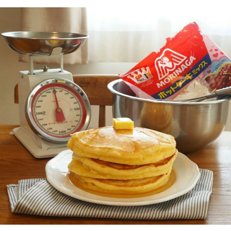 Bột hotcake Morinaga làm bánh cho bé