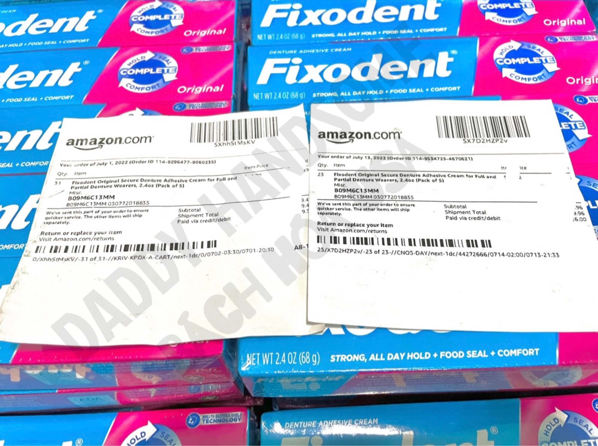 Keo Dán Hàm Giả Fixodent 68gr