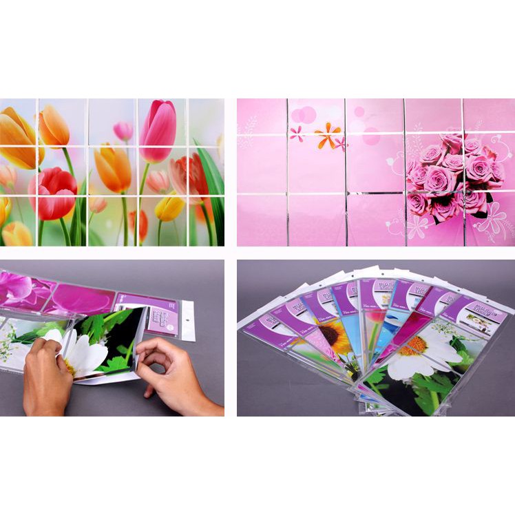 ⛔FFREESHIP⛔ Dán tường nhà bếp (LOẠI 90x60)