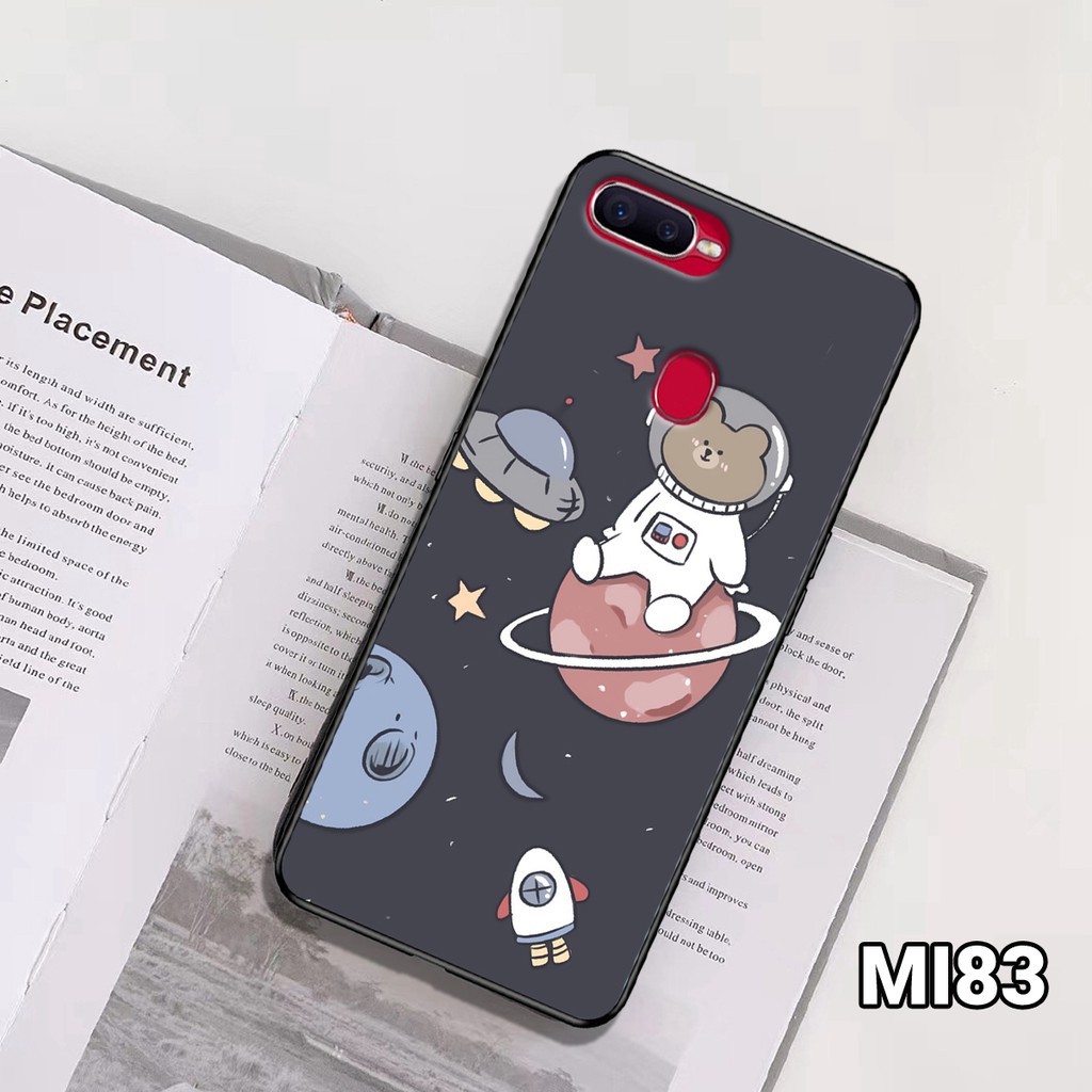 Ốp lưng oppo f5 - f7 - f9 - a7 - a5s - a12 in hình vũ trụ siêu cute