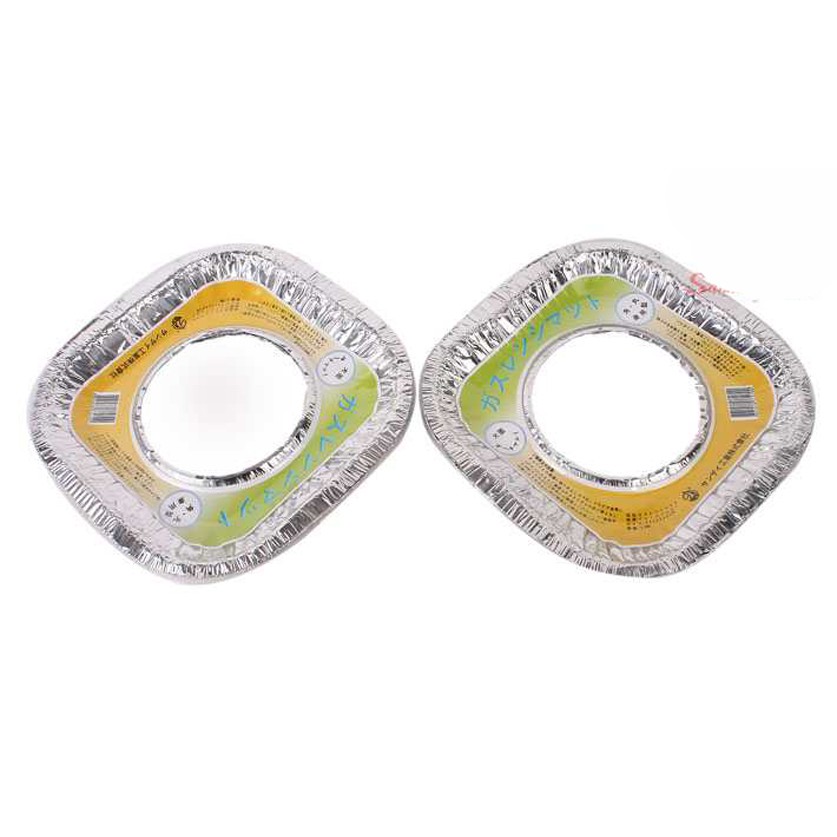 [HCM]Combo 10 miếng giấy bạc lót bếp ga hinh vuông