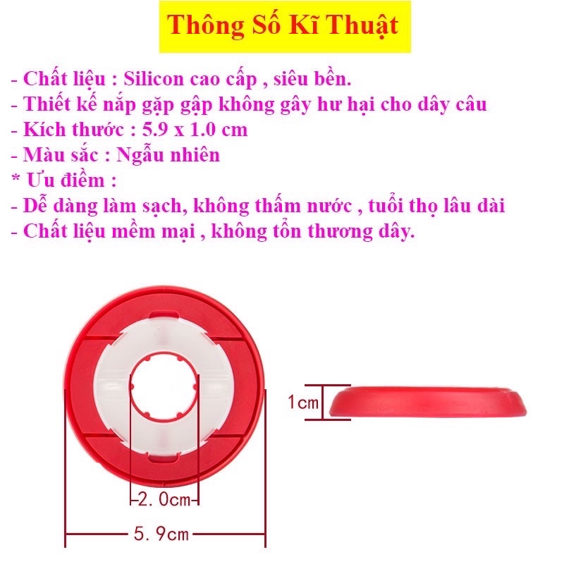 Combo 2 Cái Trục Câu Đài Silicon