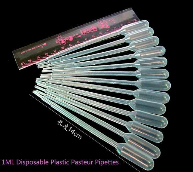 05 Ống hút nhựa 1ml chuyên dụng (dùng chiết mẫu thử nước hoa/ dung dịch)