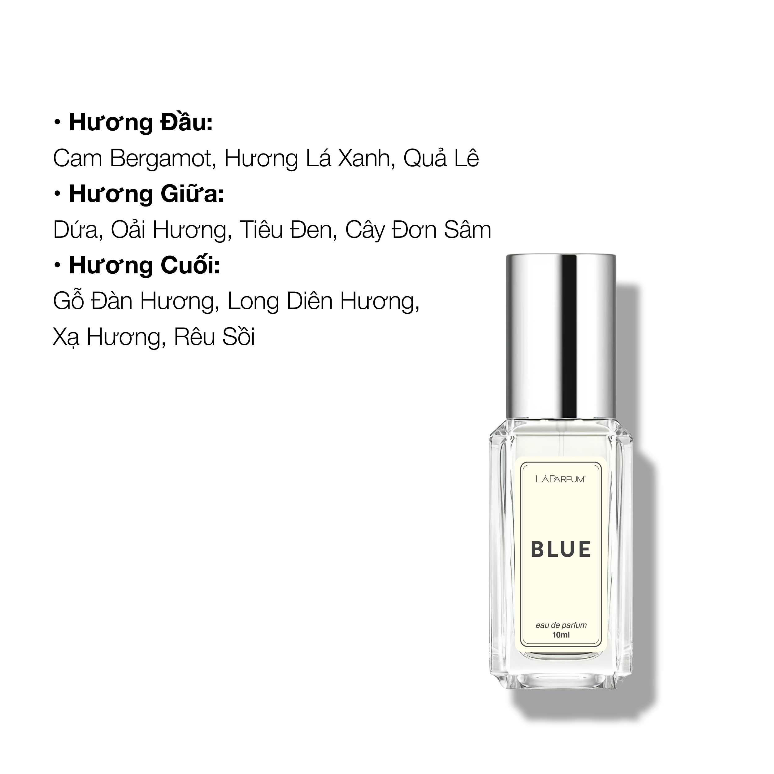 Nước hoa LÁ PARFUM Blue 10ml