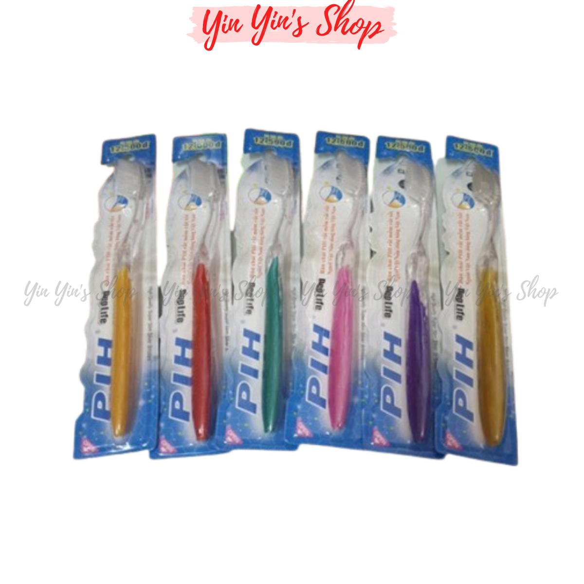 Combo 10 Cây Bàn Chải Đánh Răng PIH Nhiều Màu - 519