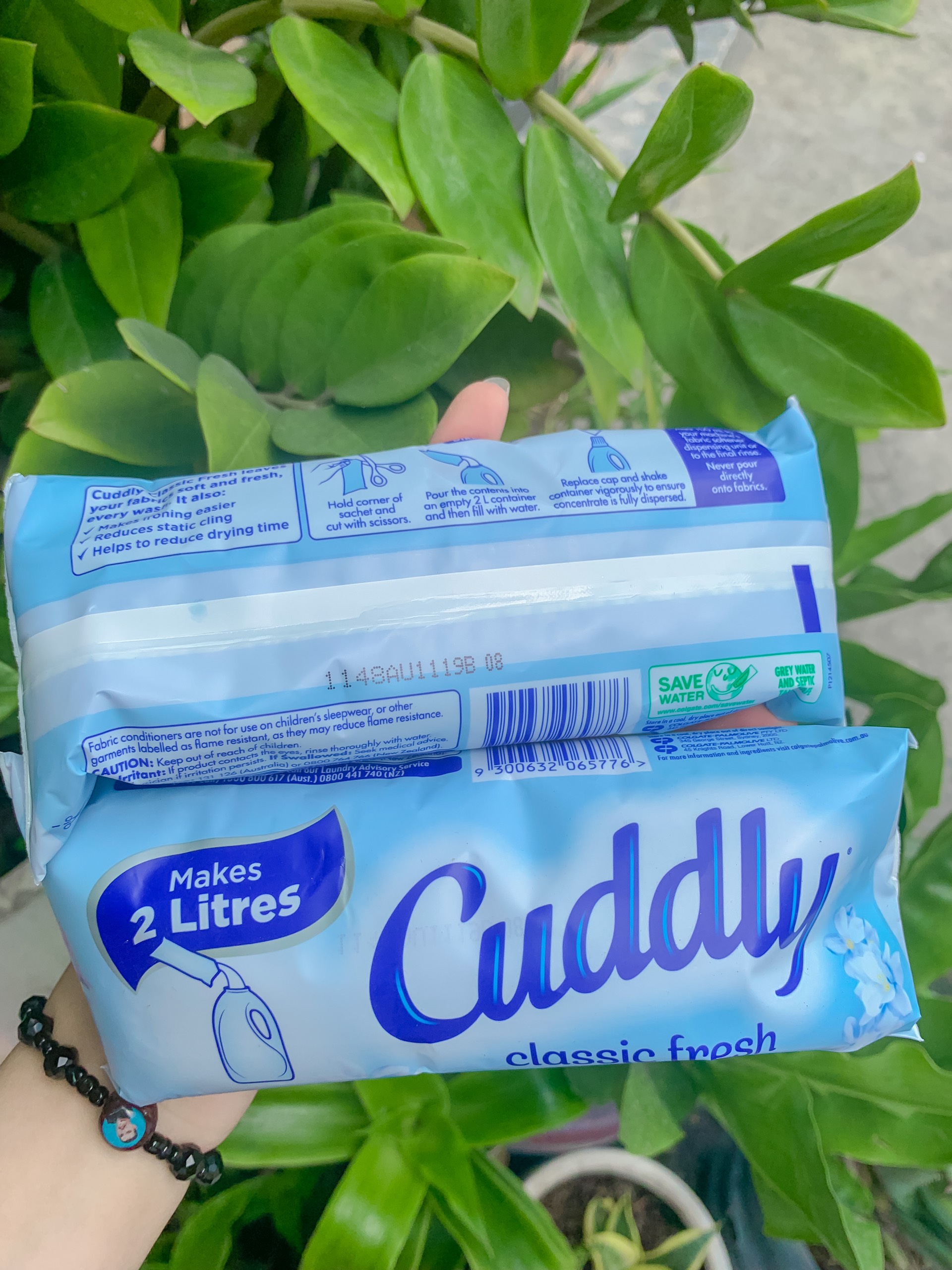 Nước Xả Vải Cuddly Úc 300ml Đậm Đặc