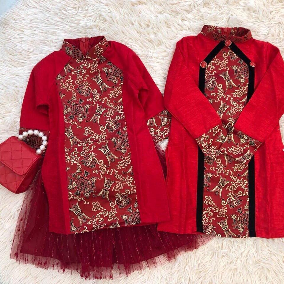 SET 2 BỘ ÁO DÀI TẾT CHO BÉ ( CÓ BÁN LẺ)