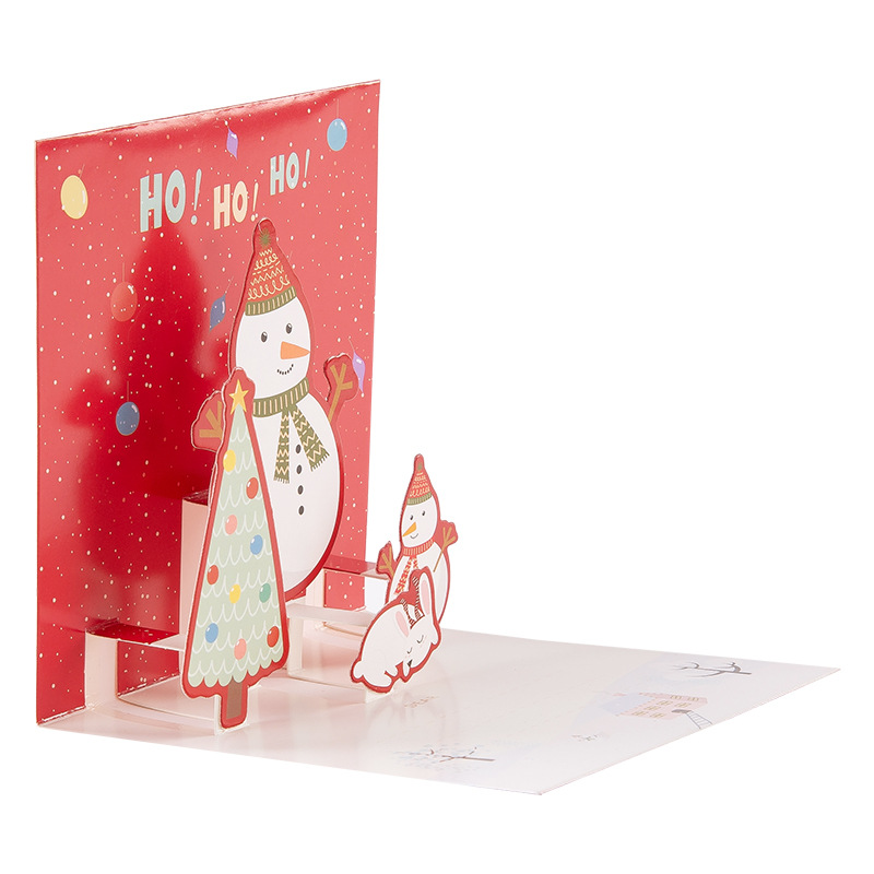 Thiệp giáng sinh 3D Thiệp Noel 3D
