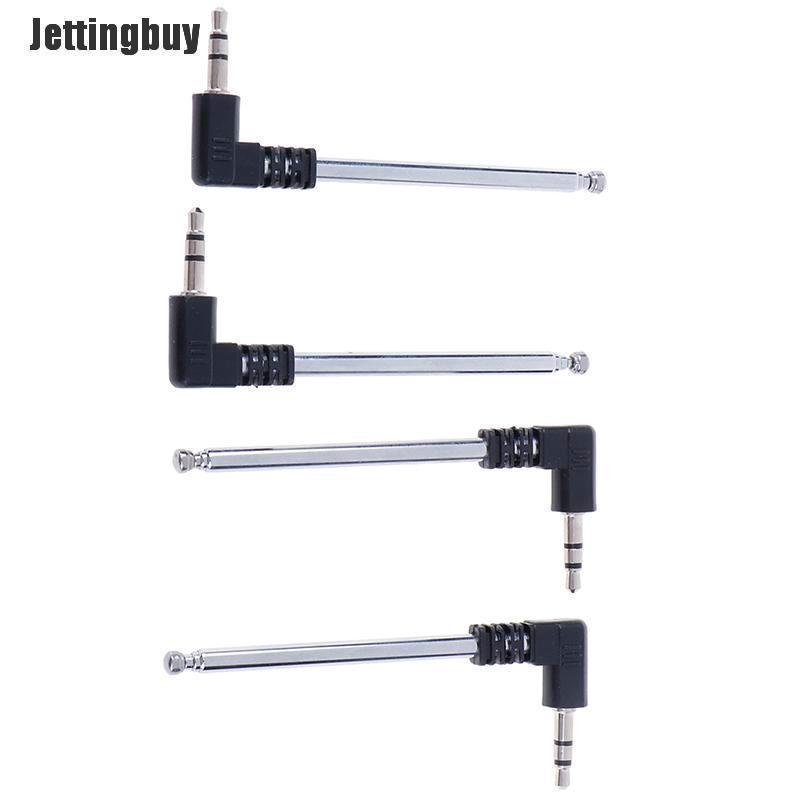 Jettingbuy 4pcs metal Cell Phone Multi Purpose 3.5mm FM Radio Antenna 8.8 inch Long