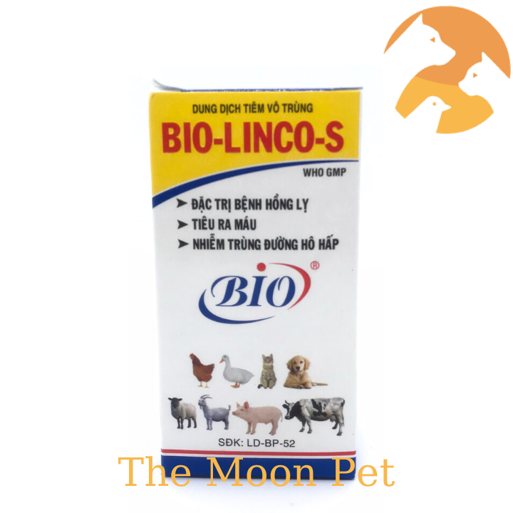 Bio Linco S [100 ml] dứt điểm khẹt, khò khè gà đá
