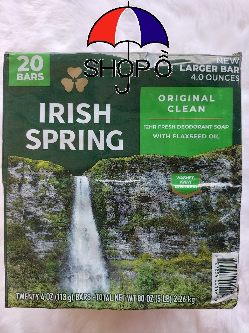 [HCM]Combo 10 cục xà bông cục Irish Spring 113gram cực thơm