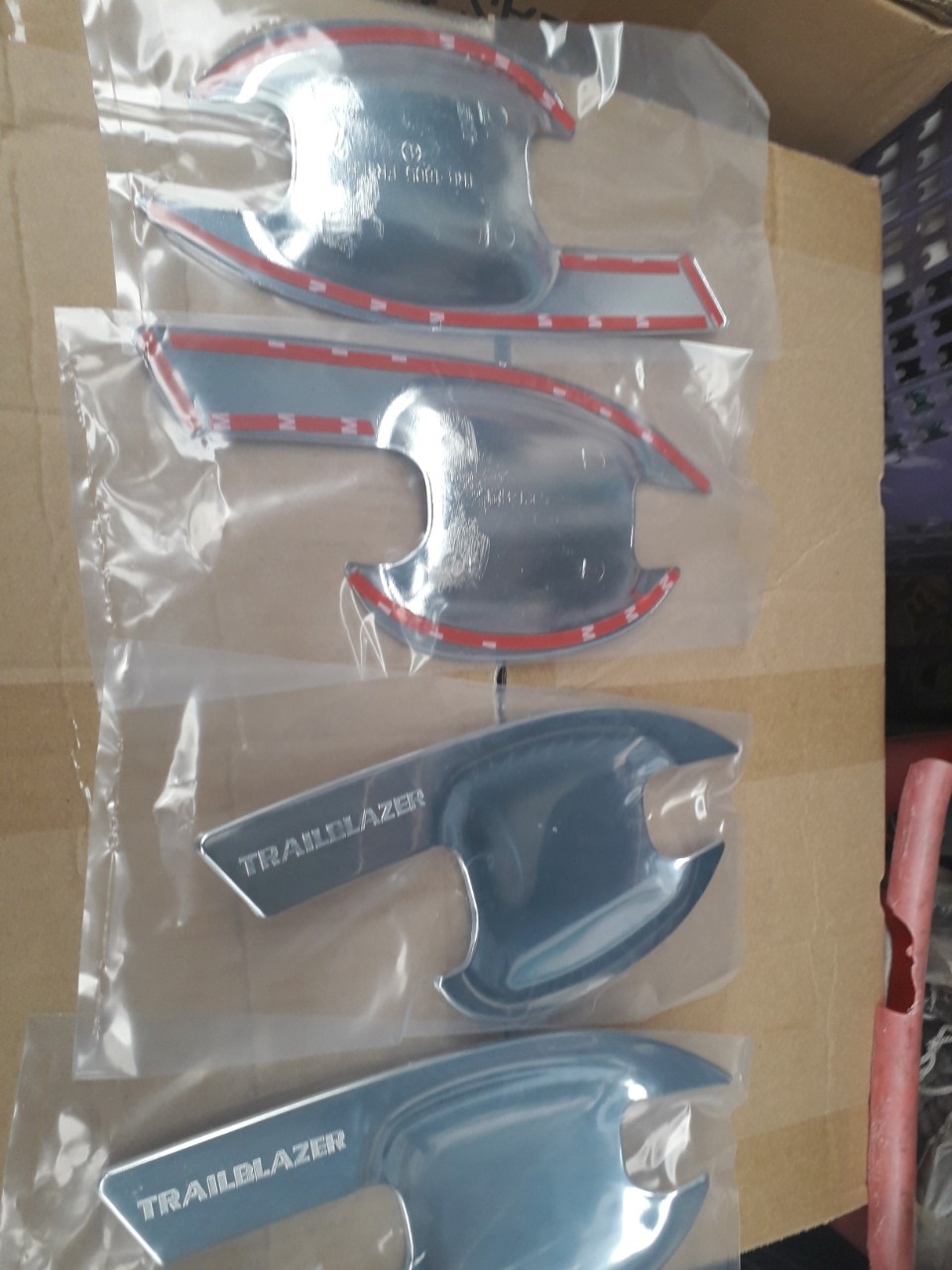 Bộ 4 Ốp hõm cửa mạ Crom xe Chevrolet Trailblazer 2016-2020