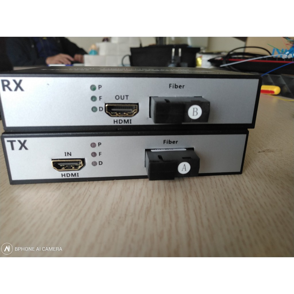 Cặp Converter Quang HDMI 1080p