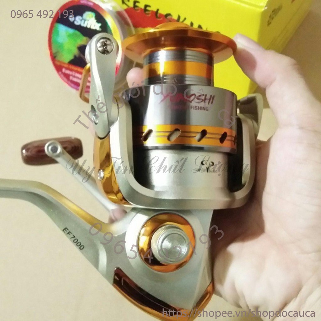 MÁY CÂU YUMOSHI Ef 4000-7000 ( rẻ vô địch )  (cam kết đổi trả trong 2 tuần đầu)