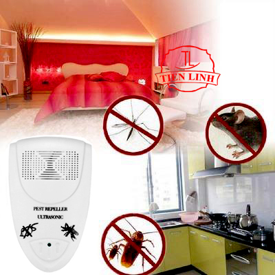 Máy đuổi chuột giá rẻ máy đuổi côn trùng Máy đuổi muỗi TL396 Thuốc diệt kiến - Đen