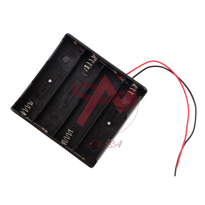 Đế Pin 18650 Có Dây (Đấu Nối Tiếp) 2 Pin