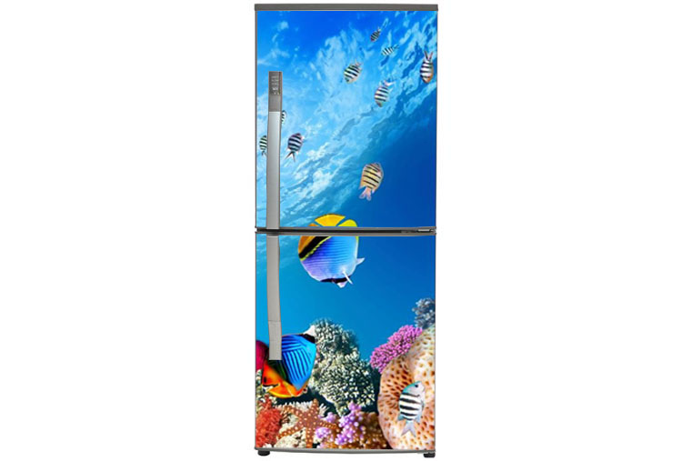 [HCM]Miếng dán tủ lạnh Cao cấp - Cá Đại Dương (Kích thước Ngang 50cm x Cao 1m1)