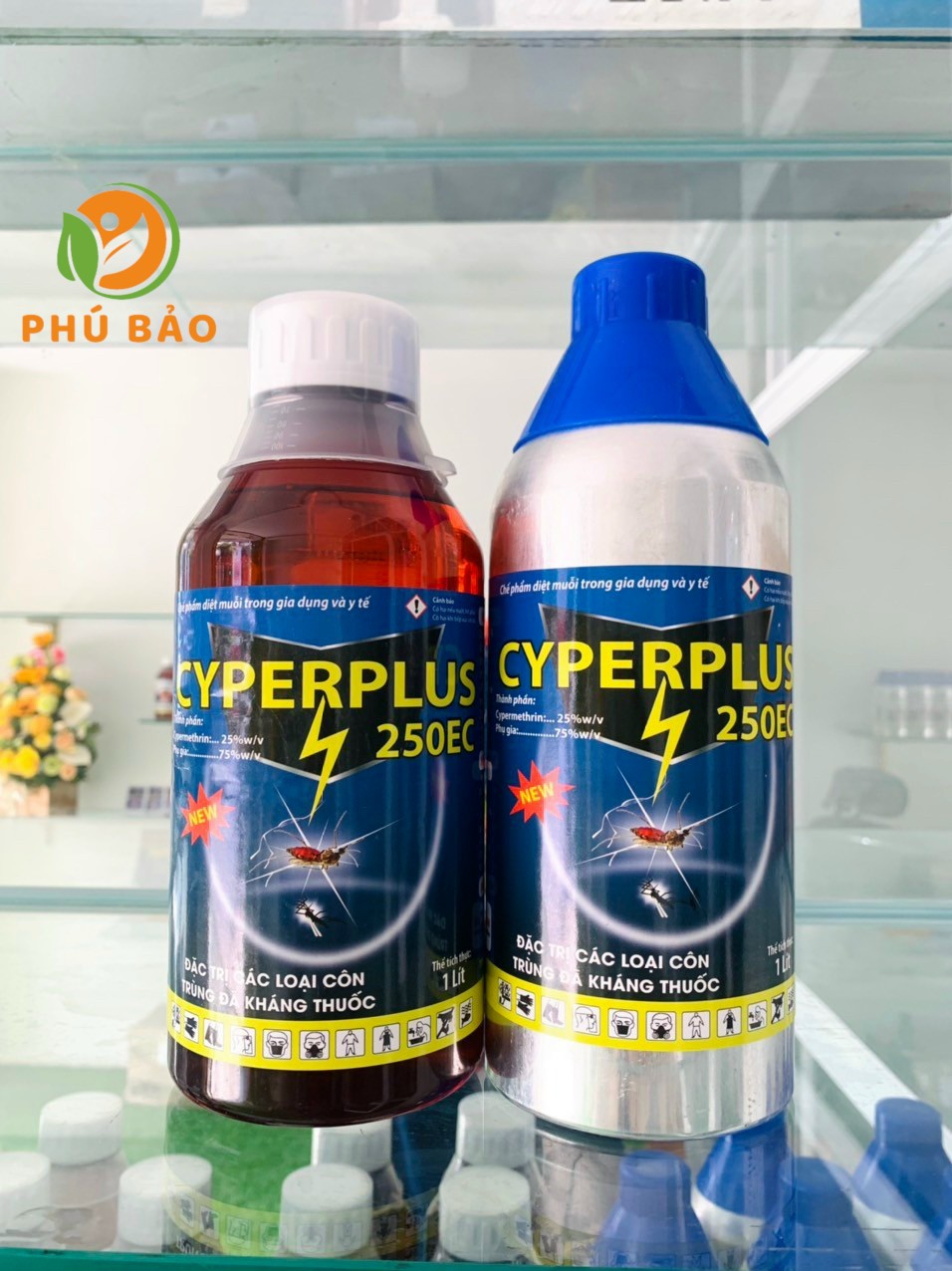 Thuốc diệt muỗi phòng trừ côn trùng Cyper Plus 250EC