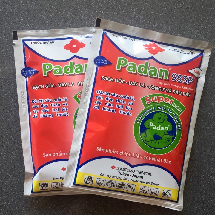 Thuốc trừ sâu đục thân Padan 95SP 100gr