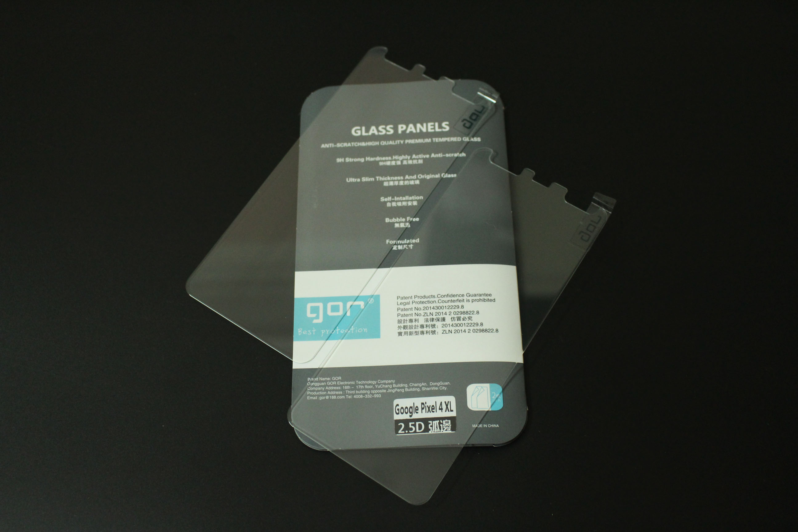 Bộ 2 miếng kính cường lực Gor cho Google Pixel 4XL- Full Box