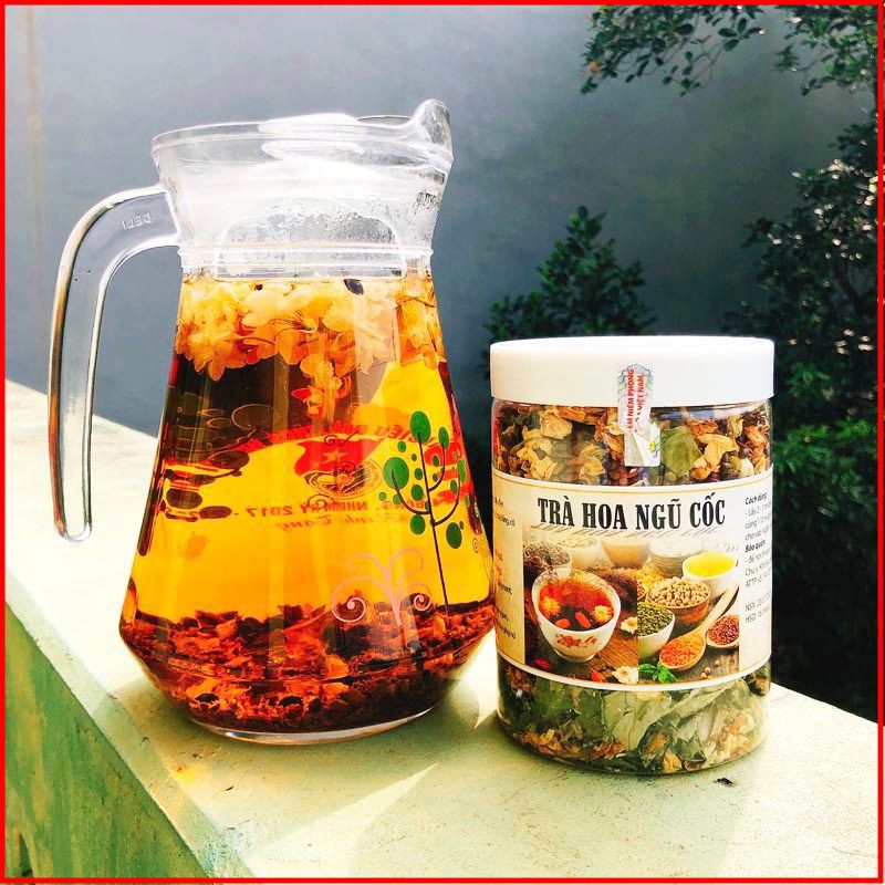 Trà Hoa Ngũ Cốc Thảo Mộc [Hộp 350g] - NMOL