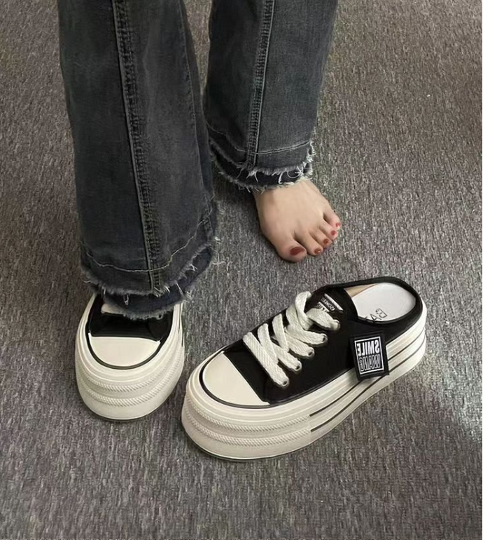 Giầy Sneaker sục đạp gót ulzzang  2 mầu cực HOT B11