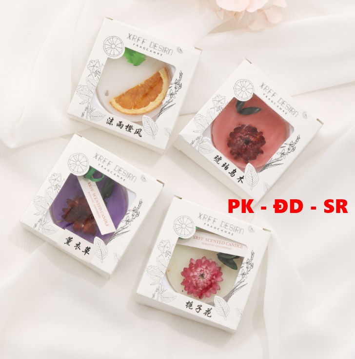 Sáp thơm hoa khô vòng tròn longfine treo phòng - treo xe - treo tủ quần áo - siêu rẻ