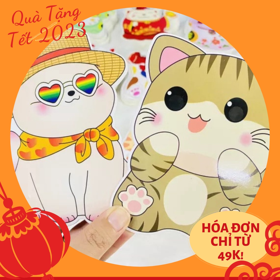 [ Quà Tặng 2024 ] Bao Lì Xì Tết Chibi 2024