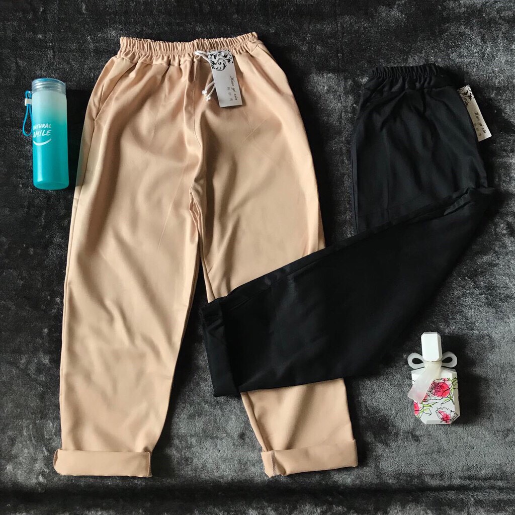 Quần Kaki Nữ Ống Rộng Phong Cách B5