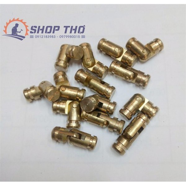 Bản lề đũa giả cổ mini 525mm màu vàng