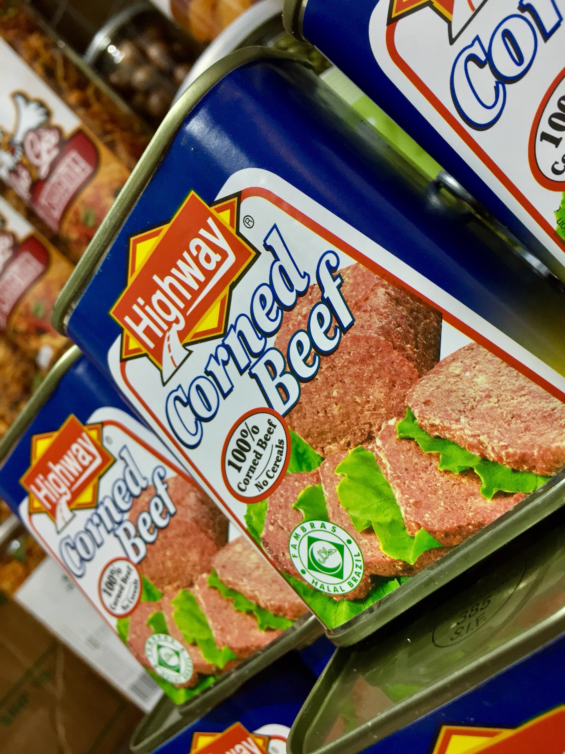 Thịt Bò hộp Highway Corned Beef 340g