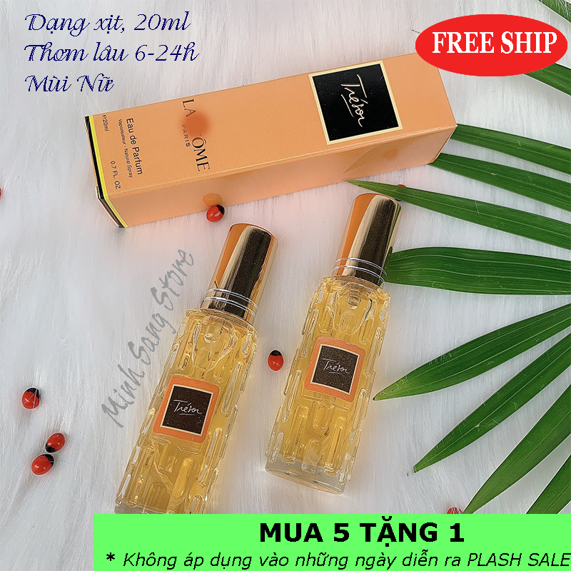 [HCM]COMBO 2 NƯỚC HOA NỮ LACOME THÁP MINI 20ML LƯU 6-12H